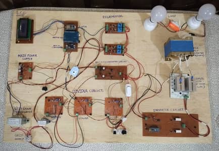 Working Final Year Project - IOT based Smart Hybrid Inverter