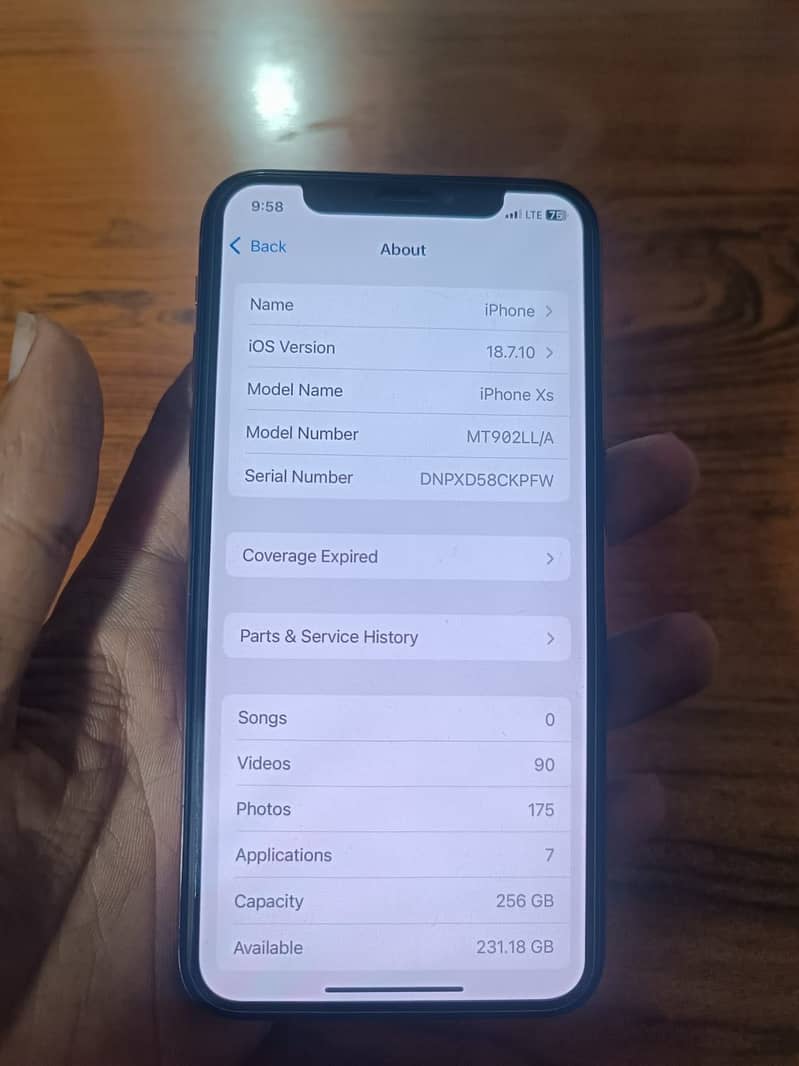 Apple iPhone XS 9