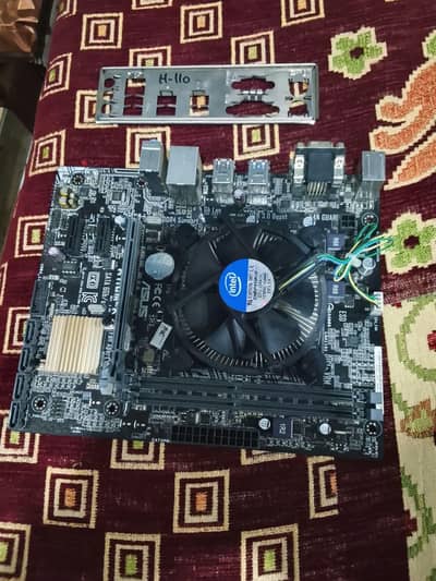H110m-k motherboard or i3 7gen or cooling fan