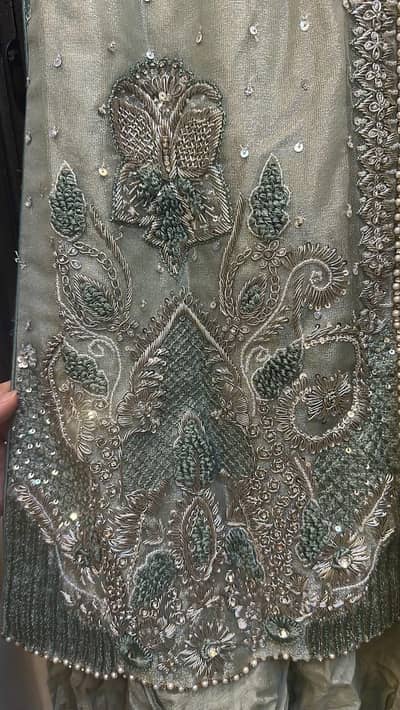 wedding dress.