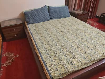 Bed with mattress available