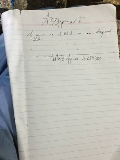 Assignment Writer