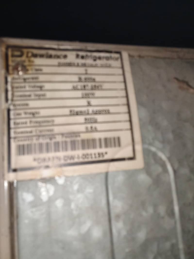 Dawlance fridge 8