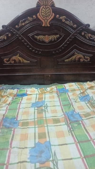 Double Bed King Size - Sheesham Design - Gujrat