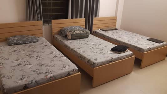 Two Single Beds with mattress