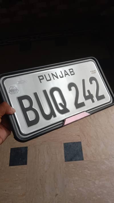 Car Number Plate available