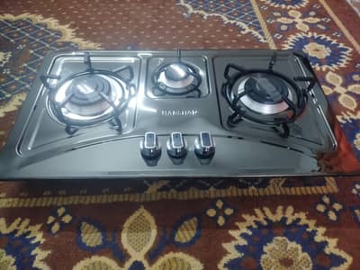 Brand New Three Burner Stove , Hob ,Cholha Available for sale