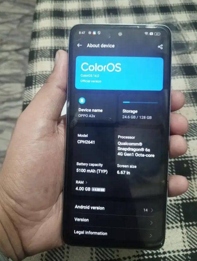 OPPO A3x 5