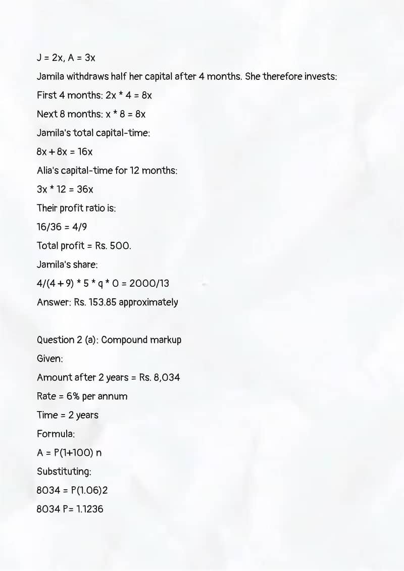Mathematics Matric Assignment 2026 1