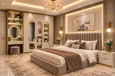 bedroom design. office design. molding walls. media walls. parlor desi