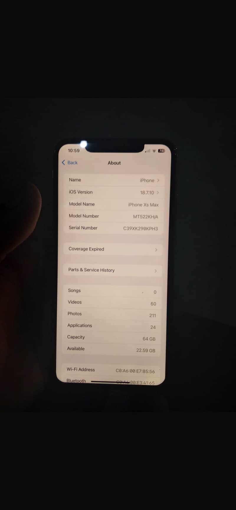 Apple iPhone XS Max 2