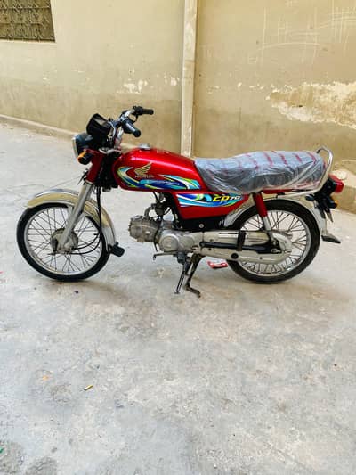 Honda CD 70 Bike | Model 2024 | All Punjab number