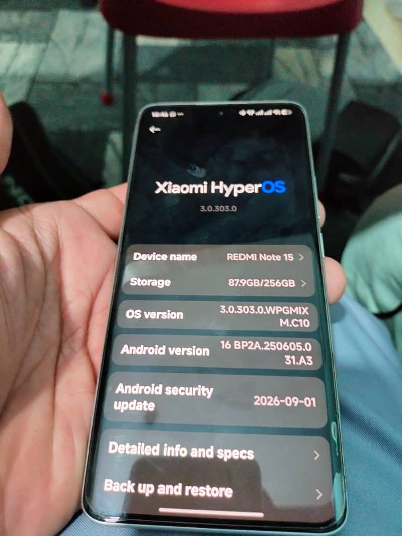 Xiaomi  note 15 6