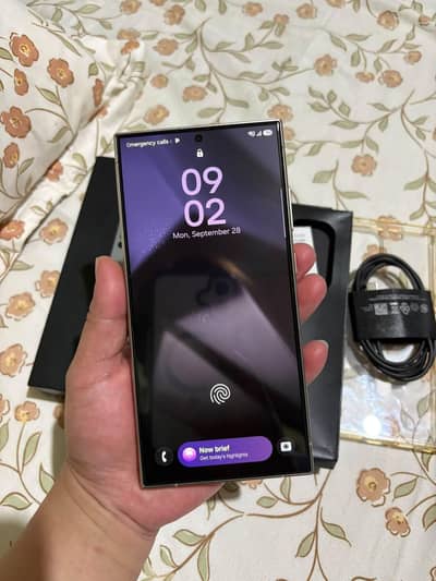 Samsung Mobile S24 Ultra pta approved urgent sale connect OLX