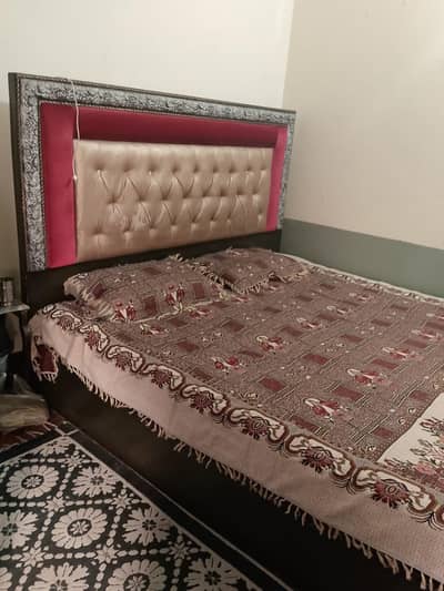 Bed and Dressing table