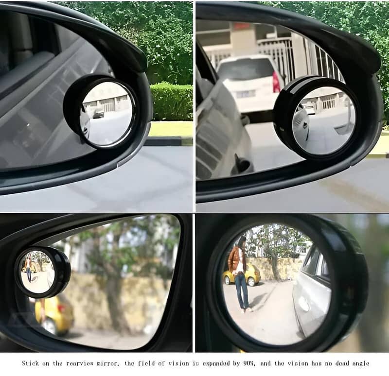 2pc Adjustable Blind Spot Mirror 0