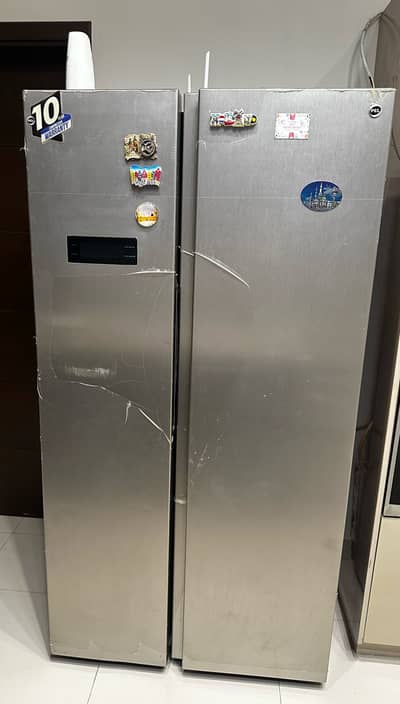PEL side by side fridge