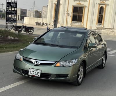 Honda Civic 2008 Full Option Betrthen City,Corolla,Swift,Cultus,Accord