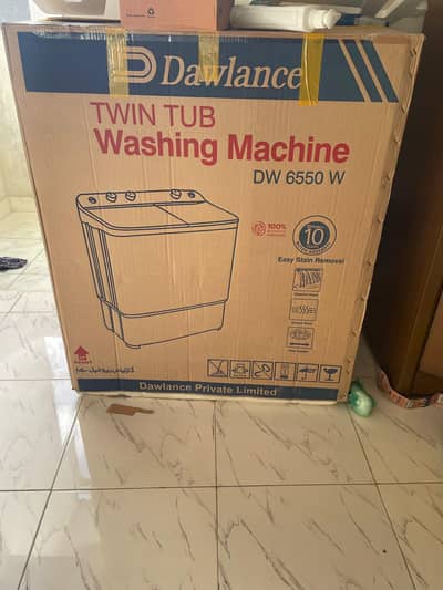 Dawlance new washing machine