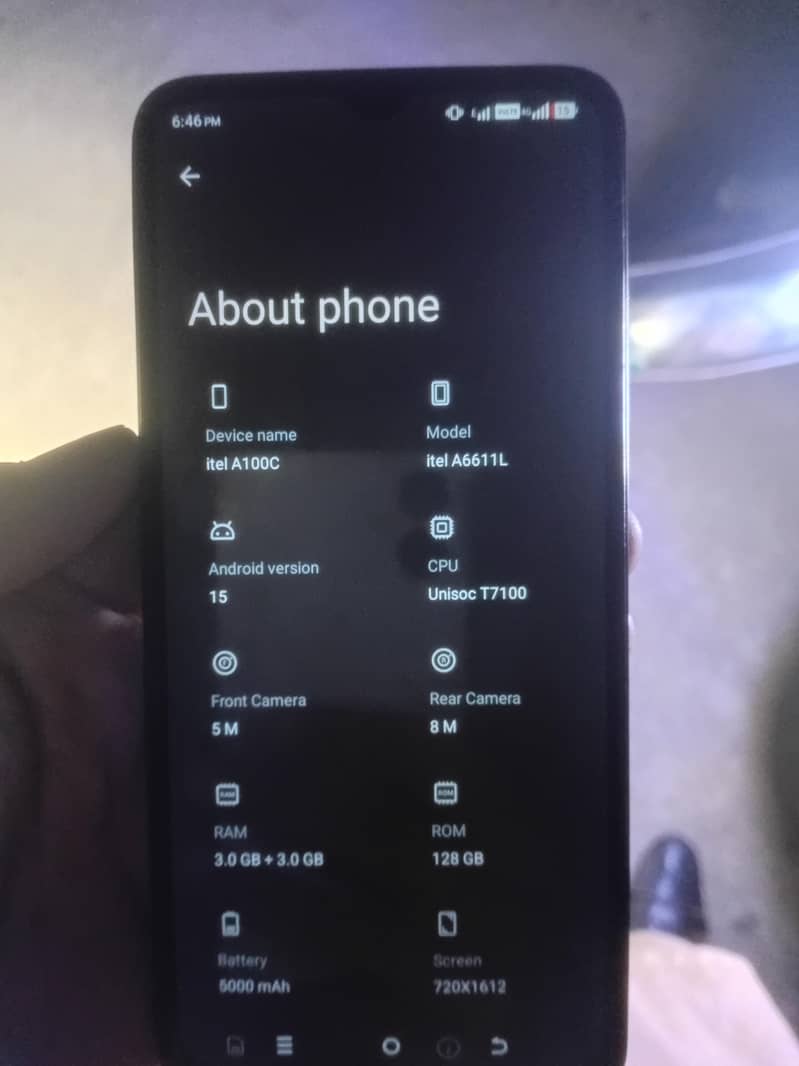 Itel A50C 4