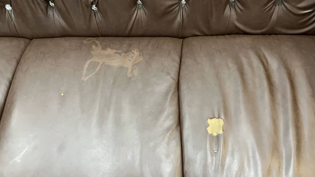 Brown sofa set 4