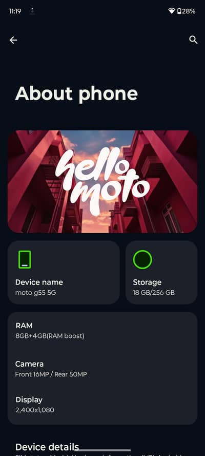 Motorola Moto G55