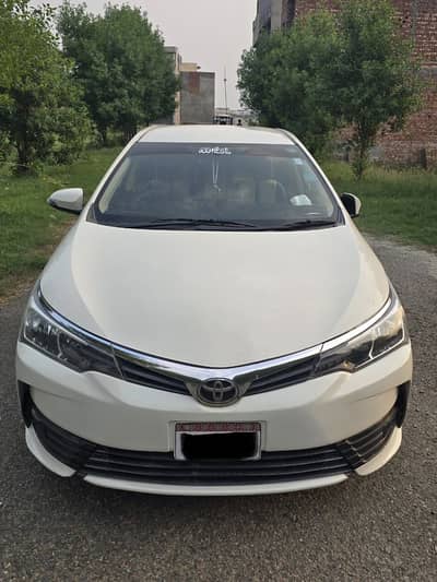 Toyota corolla Xli VVTI 2017 model New shape