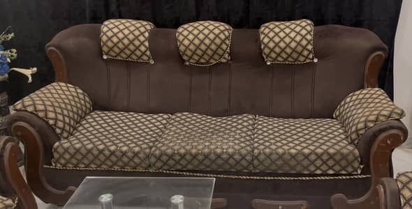 Sofa and table