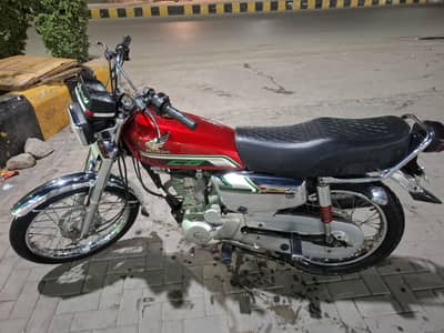 Honda CG 125S Red | 2022-2023 Model For Sale