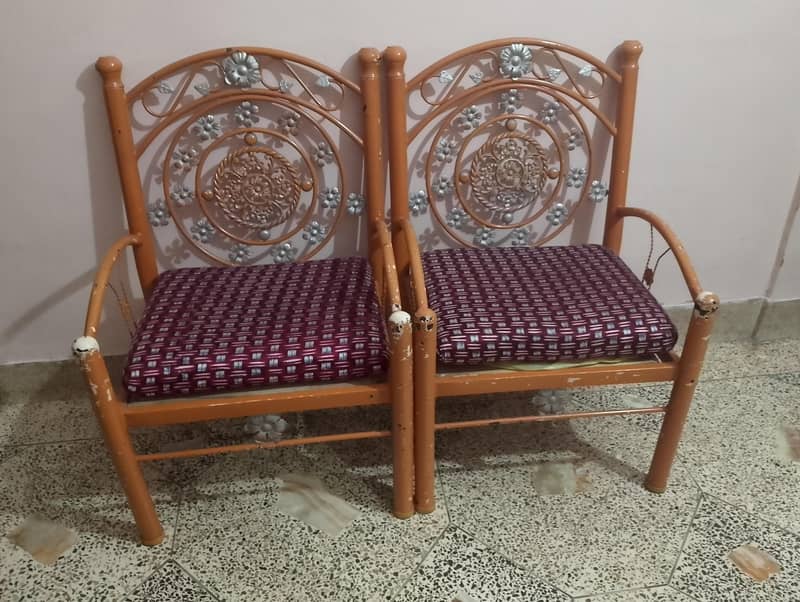 sofa with chairs complete set 1