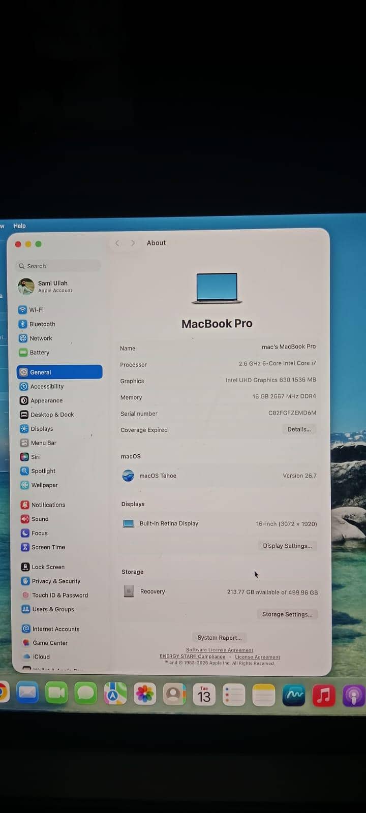 MacBook Pro 2019 4