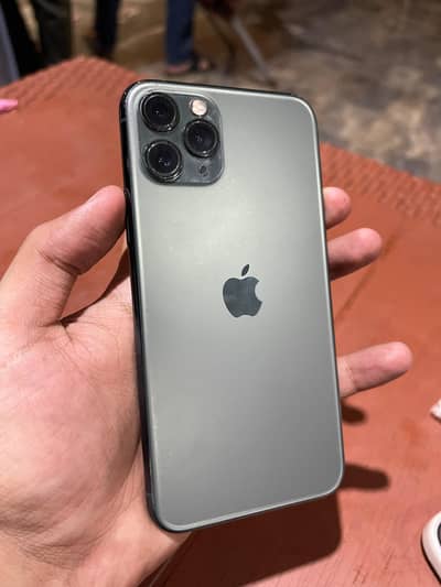 I phone 11 pro  green colour