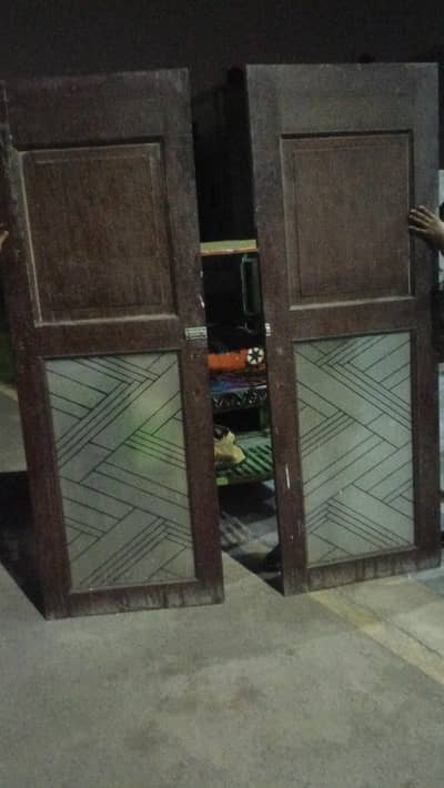 wooden door