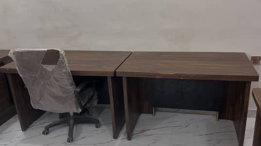 Office tables and chairs