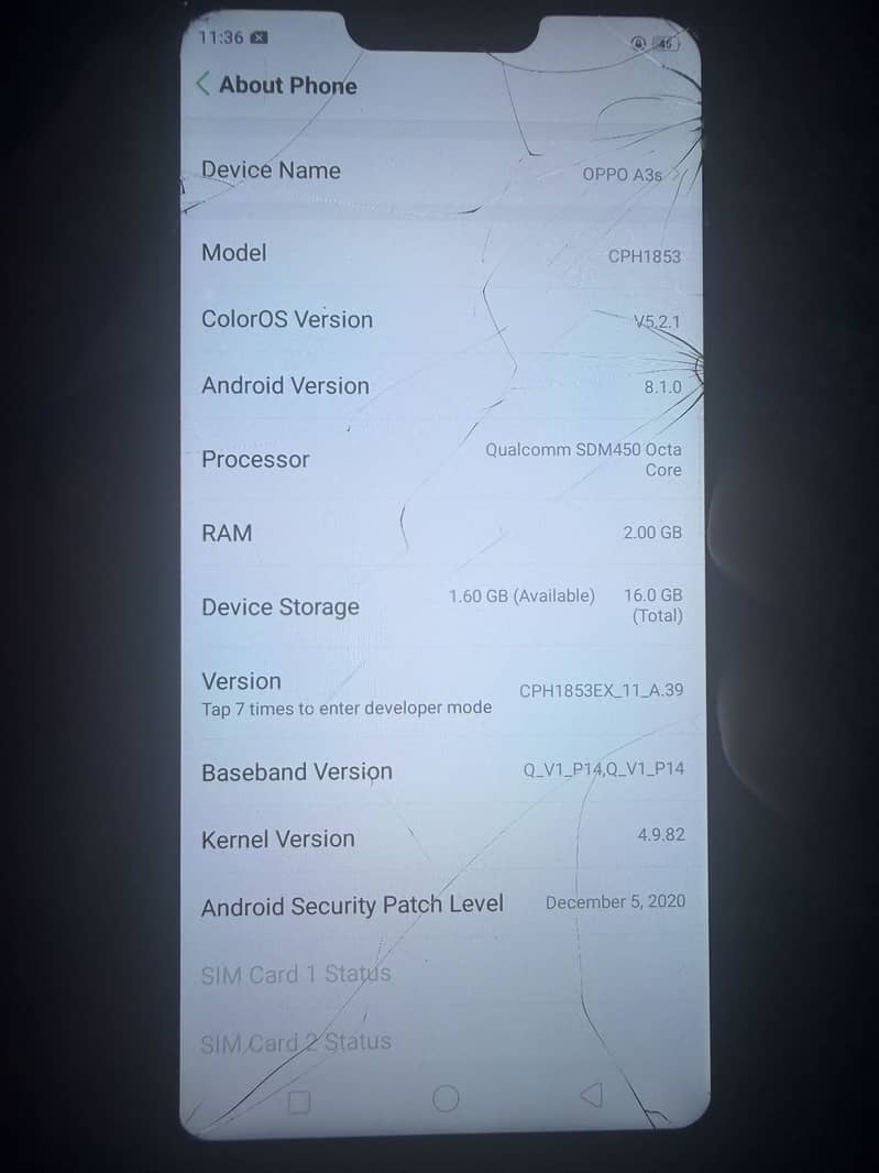 OPPO A1k 2