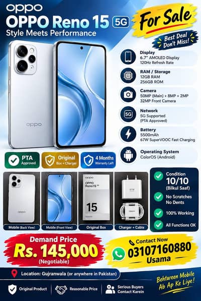 OPPO Reno 15