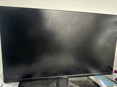 MSI 180hz monitor + mouse + keyboard + headset + complete wires