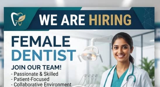 Female Dentist Required