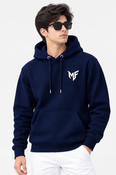 MF hoodie navy blue winter collection