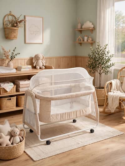 baby swing new condition easyly move able