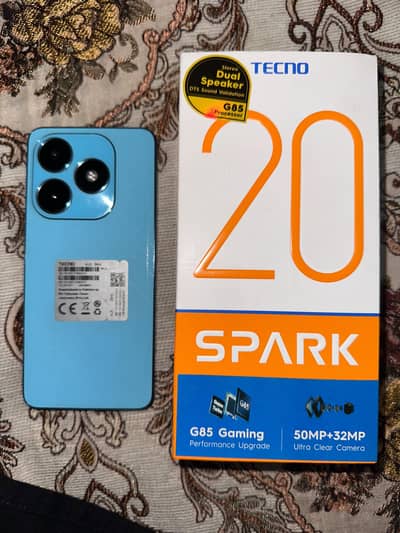 Tecno Spark 20 Dual Sim PTA Approved