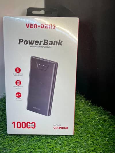 VEN-DENS 10000mAh Power Bank VD-PB041 Original New