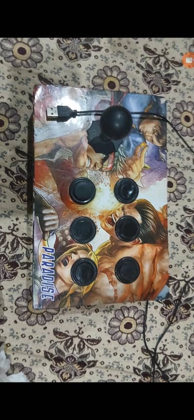 arcade game stick for pc and laptop little bit used but in excellent