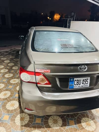 Toyota Corolla GLi 2014 model 1.3 VVTI