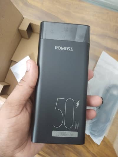 Romoss PPD20 50W 20000mAh Super Fast Charging Power Bank