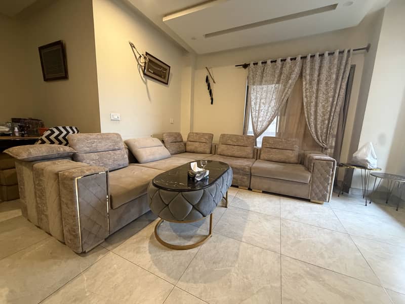L shape sofa 0