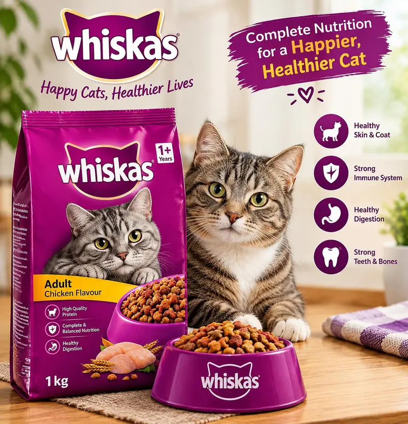 Whiskas Adult Dry Cat Food – Quality Nutrition for Cats — photo 2