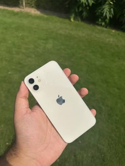 iPhone 12 64GB White | PTA Approved | 90% Battery Health