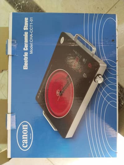 canon electric ceramic  infrared stove