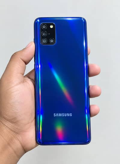 Samsung Mobile A31 exchange possible dual sim  official pta approed